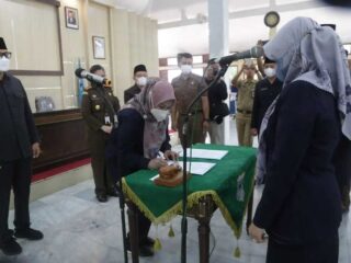 Bupati Pandeglang Lantik 9 Pejabat Tinggi Pratama
