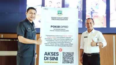 DPRD Banten Luncurkan Aplikasi POKIR