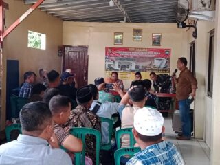 Galang Para Pengusaha Galian Tambang Pasir, Upaya Kapolsek Mancak Polres Cilegon Ciptakan Kamtibmas Kondusif