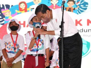 Pesan Presiden Di Hari Anak Nasional: Rajin Belajar Dan Jaga Kesehatan