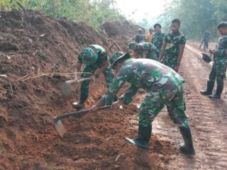 Kegiatan Tmmd Ke 114 Yang Pertama Kodim 0603 Lebak Melakukan Pembangunan Fisik