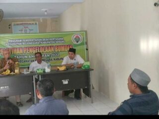 Pelatihan Pengelolaan Bumdes Desa Kertasana Kecamatan Bojonegara Kabupaten Serang Tahun 2022
