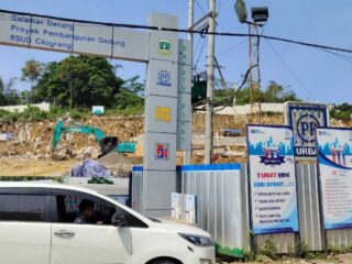 Anggaran 72 Miliar, Pembangunan Rsud Cilograng Diduga Tidak Sesuai Rab