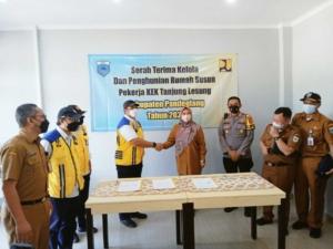 Hunian Rumah Susun Pekerja Kek Tanjung Lesung Diserah Terimakan
