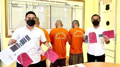 3 Pelaku Judi Togel Berhasil Dibekuk Satreskrim Polres Lebak I Harian Terbit