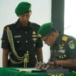 Danrem 064/My Pimpin Upacara Penyerahan Jabatan Dandim 0602/Serang