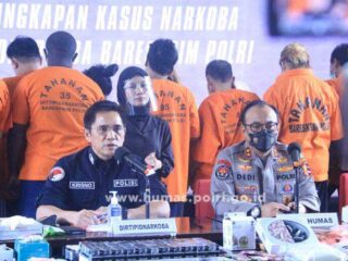 Polri Berhasil Ungkap Peredaran Narkoba Di Tempat Hiburan, Diduga Dikirim Dari Jaringan Luar Negeri