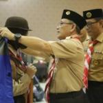 Pj.sekda Lepas Kontingen Jambore Nasional Kwarcab Pramuka Pandeglang