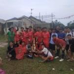 Peringati Hut Ri, Warga Kanaga Gelar Turnamen Sepak Bola