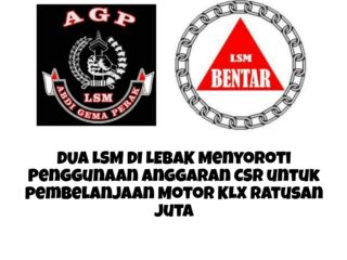 Dua Lembaga Di Lebak Soroti Pembelanjaan Motor Klx Ratusan Juta