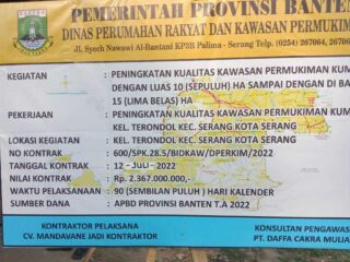 Diduga Tidak Sesuai Sni, Dinas Perkim Banten Didesak Lakukan Uji Kualitas Paving Block
