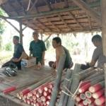 Warga Desa Wantisari Melakukan Pematokan Tanah Diduga Ditanah Eks Hgu Pt. The Bantam