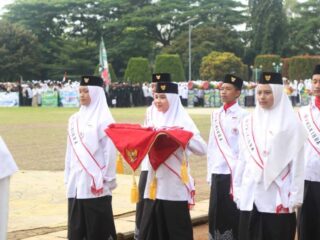 Alun-Alun Pandeglang Jadi Lautan Santri