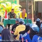 Koramil 3 Petarukan Bekali Materi Latihan Dasar Kepemimpinan Siswa (Ldks) Smk Satyapraja 1