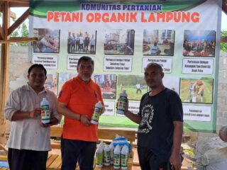 Kunjungi Komunitas Pertanian Pupuk Organik Lampung Timur, Junaidi: Harapan Di Tengah Mahalnya Harga Pupuk