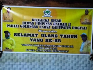 Golkar Papua Tengah Berikan Selamat Atas Pelantikan Ripka Haluk Jadi Pj Gubernur