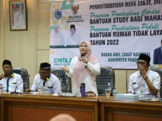 Baznas Gelontorkan Dana Rp.345 Juta Untuk Bantuan Study Dan Rtlh