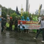 Laskar Pemuda Sumbar Kembali Aksi Tolak Kedatangan Anies Baswedan Ke Sumatera Barat