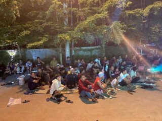 Gelar Acara Nonton Bareng Final Piala Dunia, Owner Juhut Indah Permai (Jip) Bagi-Bagi Doorprize Gratis