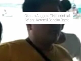 Oknum Tni Di Bangka Barat Layak Dipecat, Begini Dosanya