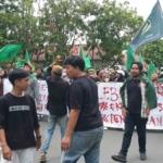 Kado Hut Lebak Ke -194 Diwarnai Aksi Demontrasi Ratusan Mahasiswa Kumala