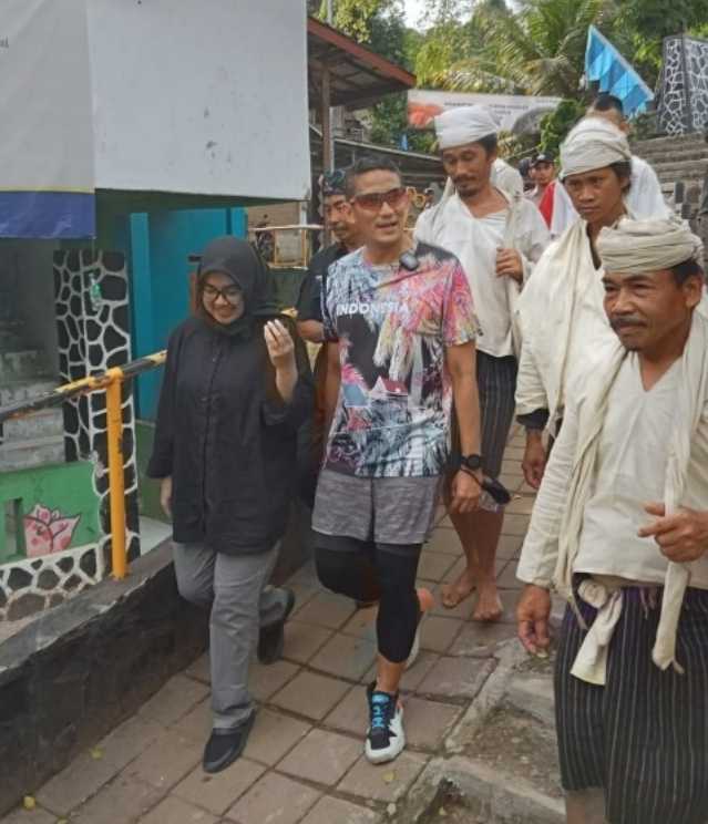 Menteri Parawisata dan Ekonomi Kreatif Kunjungi Baduy Dalam, Rangkaian Anugrah Desa Wisata Indonesia I Harian Terbit