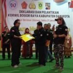 Sekjen Fwj Indonesia Lantik Korwil Bogor Raya Sekaligus Serahkan Sk