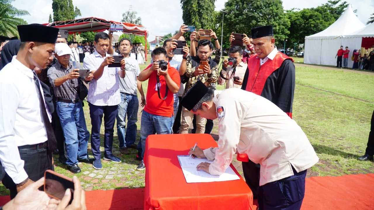 Kpu Pandeglang Lantik 1.017 Anggota Pps Pemilu Serentak 2024