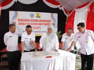 Bupati Pandeglang, Irna Narulita  Resmikan Gedung Organisasi Kemasyarakatan Dan Pemuda
