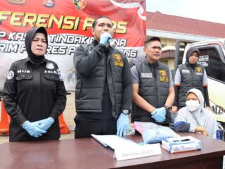 Polres Pandeglang Amankan Ibu Pembuang Bayi Di Kontrakan