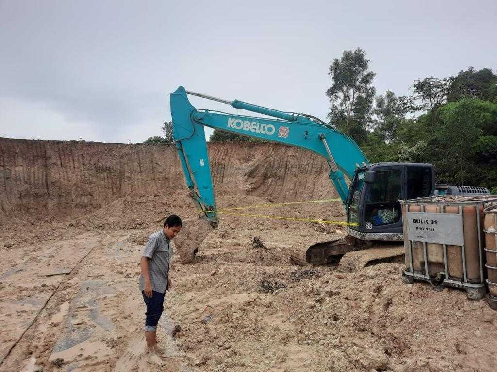 Galian Tanah Merah di Lebak Dilaporkan ke Polda Banten