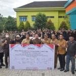 Jelang 1 Tahun Pelaksanaan Pemilu 2024 Bawaslu Banten Gelar Apel Siaga Pengawasan