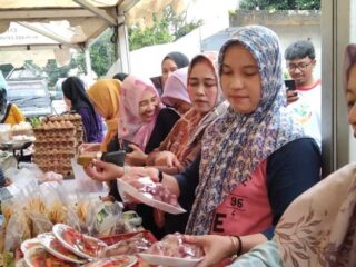 Dpkp Pandeglang Gelar Gerakan Pangan Murah Via Senam Sehat Dan Bazar Pasar Tani