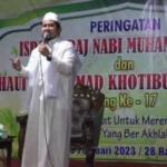 Ponpes Miftahul Huda Gelar Isra Mi’raj Dan Haul Kh.ahmad Khotibul Umam