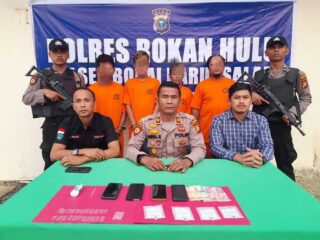 Ringkus Empat Tersangka Kasus Sabu, Jajaran Polsek Bonaidarussalam Dipimpin Iptu Suheri Sitorus Sh, Layak Diapresiasi