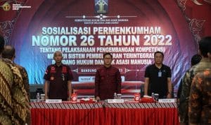 Kemenkumham Jabar Sosialisasikan Permenkumham No.26 Tahun 2022 Kapuspenkom BPSDM Hukum Dan HAM I Harian Terbit