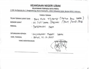 Pkn Minta Kejari Lebak Segera Tindaklanjut Dugaan Korupsi Uang Bantuan Bpnt Dan Pkh Di 12 Desa