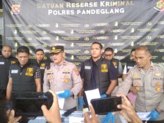 Satreskrim Polres Pandeglang Berhasil Bongkar Kredit Fiktif Rp.1,4 Milyar