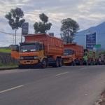 Ketua Organda Banten Marah Besar Dan Geram Melihat Banyak Truk Sumbu Tiga Masuk Pandeglang.