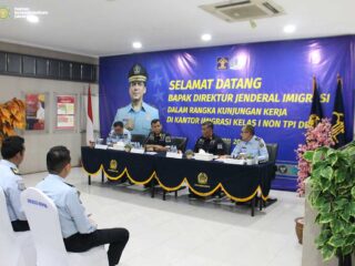 Kakanwil R. Andika Dwi Prasetya Sambut Baik Kunjungan Kerja Dirjen Imigrasi Silmy Karim Di Jawa Barat