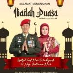 Letnan Kolonel Inf.nur Wahyudi Beserta Sekeluarga Mengucapkan Selamat Menunaikan Ibadah Puasa 1444 Hijriah/2023 M