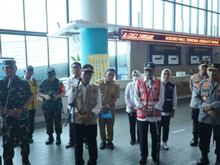 Kapolda Banten Dampingi Kapolri Pantau Pelabuhan Ciwandan Dan Merak