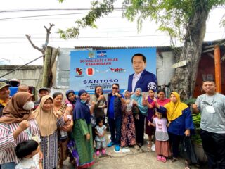 Legislator Demokrat Sosialisasi Empat Pilar Di Angke