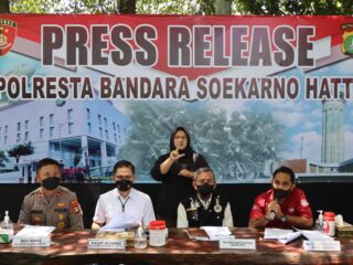 Gas, Polresta Bandara Soetta Gagalkan Penyelundupan 67,8 Kg Sisik Trenggiling