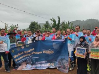 Hari Bakti Permasyarakatan Ke 59, Lapas Gunung Sindur Touring Peduli Permasyarakatan