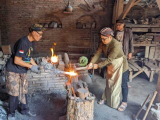 Kejari Kota Malang Kunjungi Keturunan Empu Ganding, Begini Kisahnya