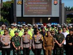 Siaga Mudik, Polda Banten Gelar Apel Pasukan Operasi Ketupat Maung 2023