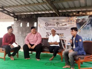 Pemuda Kecamatan Pagelaran Gelar Diskusi Publik Sambil Ngabuburit