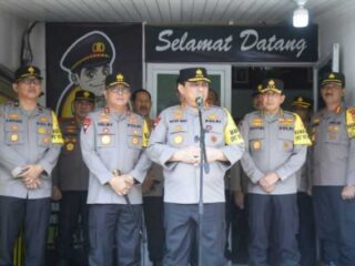 Kapolda Lampung Dampingi Kunker Wakapolri Pantau Arus Mudik Di Bakauheni