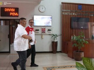 Kakanwilkumham Jabar R. Andika Dwi Prasetya Sambut Baik Kunjungan Kerja Kabiro Keuangan Kemenkumham Ri